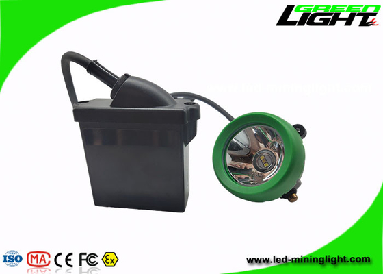 Silicon Button Mining Cap Lights 6,6 Ah Funkcja ostrzegania o niskim poborze mocy akumulatora litowo-jonowego