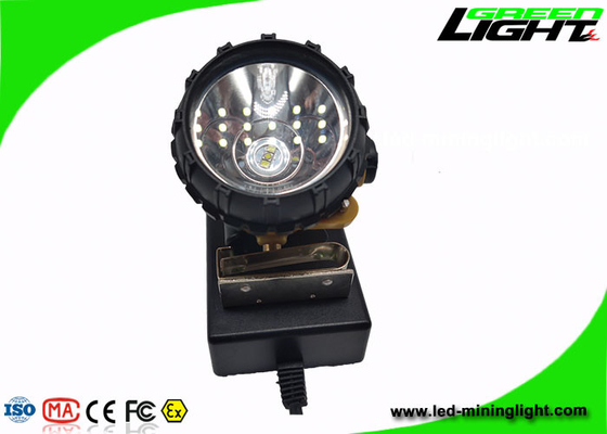 Underground Mining Cap Lights Wysoka jasność 15000lux ABS PC Materiał 3.7V