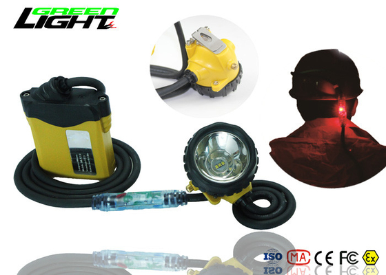 Ip68 Cordless LED Miners Cap Lamp Super Bright Akumulatorowy aluminiowy kubek materiałowy