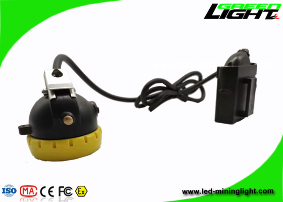 Oświetlenie przemysłowe Lampa LED Miners Czapka 10000 luksów 7,8 Ah Bateria z silikonową nasadką