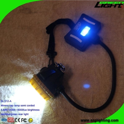 6,8 Ah Panasonic Battery Mining Cap Lights High Power 1,7 W Ip68 do kasków
