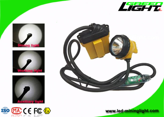 25000Lux Latarka LED Przewodowa lampa górnicza Wodoodporna Cree Ip68 GLC12-A