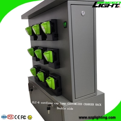 110 V-240 V Cree Led Reflektor Rechargeable Rack 30 jednostek z prywatnymi szafkami