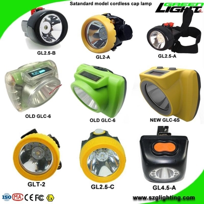 Kompaktowa bezprzewodowa lampa LED górników z czapką 6,8 Ah Akumulator zatwierdzony przez Msha