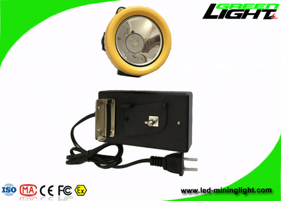 Pod ziemią górniczy hełm ochronny Light 4000lux Plug In Charger High Power