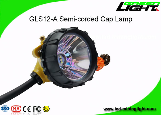 15000lux LED Cordless Mining Cap Lights 1,7 W z funkcją ostrzegania o niskim poborze mocy
