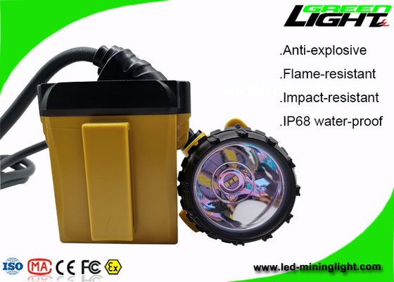 Wysokowydajna lampa LED górników Czapka 25000lux Jasność 1200 cykli baterii