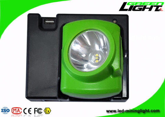 Ładowanie przez USB 4000LUX OLED LED Mining Light