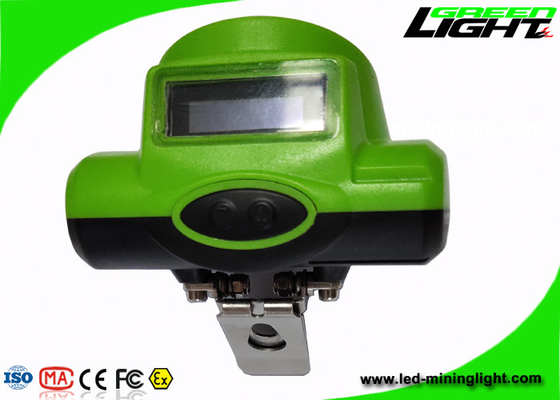 Ekran OLED PC Wodoodporna lampa IP68 Led Miners Cap
