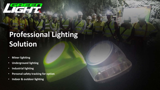 Ekran OLED 18000 LUX Bezprzewodowa lampa górnicza LED