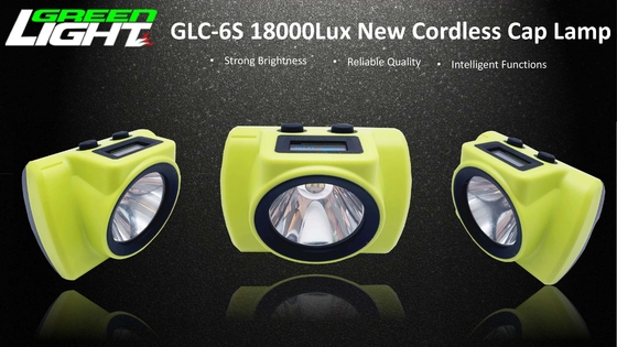 Ekran OLED 18000 LUX Bezprzewodowa lampa górnicza LED