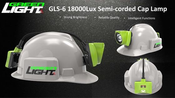 Ekran OLED 18000 LUX Bezprzewodowa lampa górnicza LED