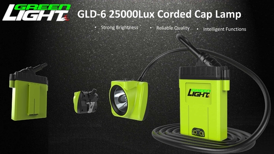Ekran OLED 18000 LUX Bezprzewodowa lampa górnicza LED