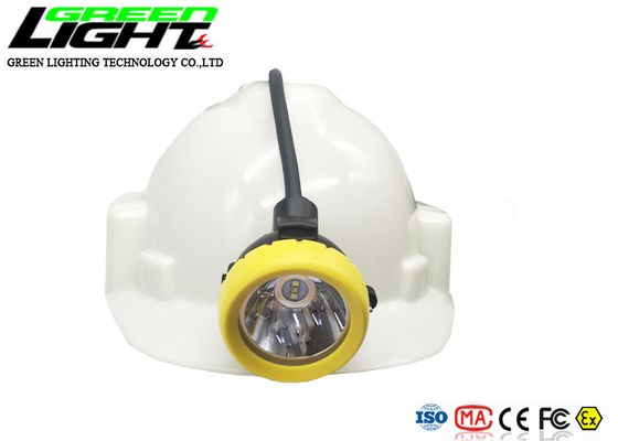Wodoodporna lampa LED górników IP68 10000lux 216lum