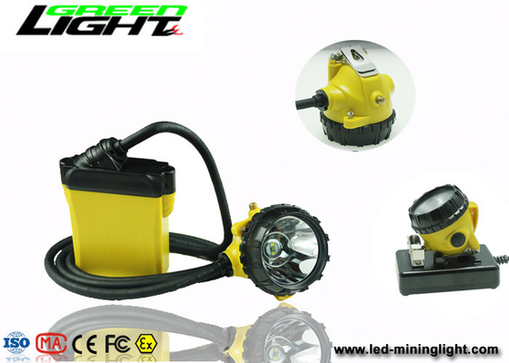 Aluminiowa 10400 mAh 25000lux Lampa Cree Led dla górników