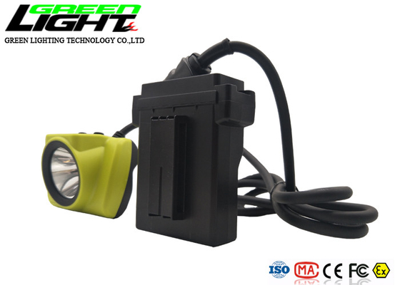 Wodoodporna lampa IP68 LED Miner Cap 13600 mAh 25000lux z przewodem