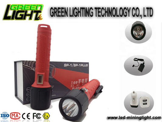 PC IP68 1300lum 25000lux 10W Latarki przeciwwybuchowe