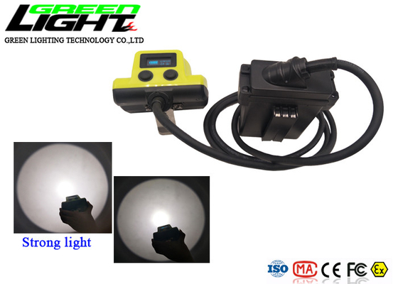 IP68 530lum 16000lux LED Górnicza lampa na czapkę 13600 mAh