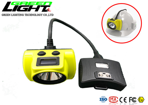 Ekran OLED 6,8 Ah Bateria 18000 luksów 2,3 W Lampa górnicza LED