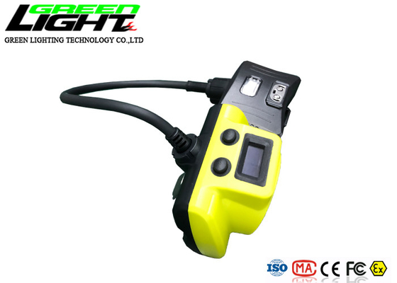 Ekran OLED 6,8 Ah Bateria 18000 luksów 2,3 W Lampa górnicza LED