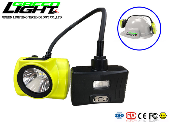 Wodoodporna lampa górnicza LED IP68 ABS 18000lux 6,8 Ah