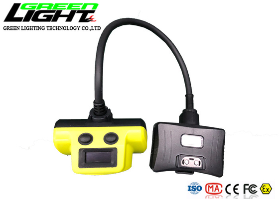 Wodoodporna lampa górnicza LED IP68 ABS 18000lux 6,8 Ah