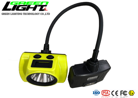 Wodoodporna lampa górnicza LED IP68 ABS 18000lux 6,8 Ah