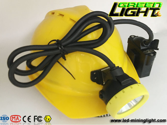 350mA 10000lux 6,6Ah Underground Miners Cap Light Ładowarka USD