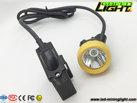 IP68 450mA 12000lux Górniczy kask ochronny Zapala 1200 cykli