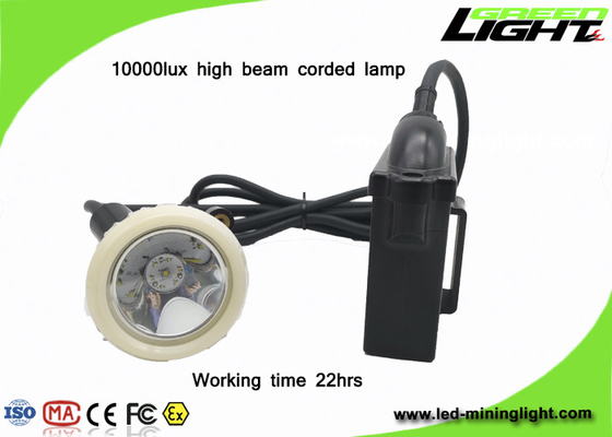 1,11 W 10000lux 6,6 Ah Akumulatorowe światła górnicze