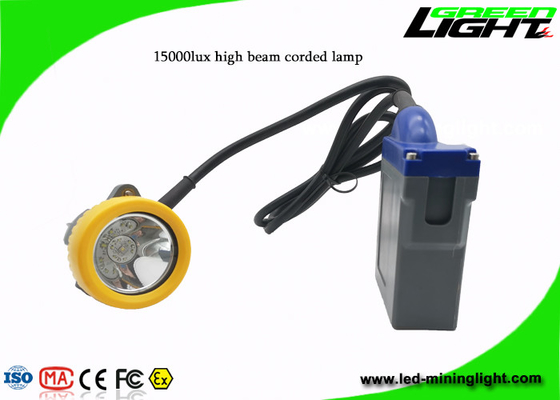 6,6 Ah 1,67 W 1000 motocykli lampa górnicza LED 15000lux