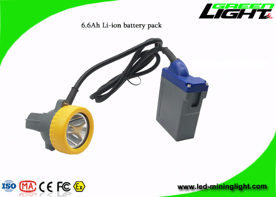 6,6 Ah 1,67 W 1000 motocykli lampa górnicza LED 15000lux