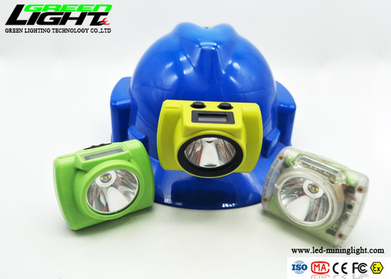 ATEX ABS 385lum 18000lux Lekki hełm górników