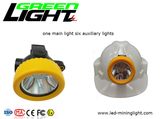 0,74W 230mA 4000lux Led Miners Cap Lamp IP67 Wodoodporna górnicza lampa górnicza Led