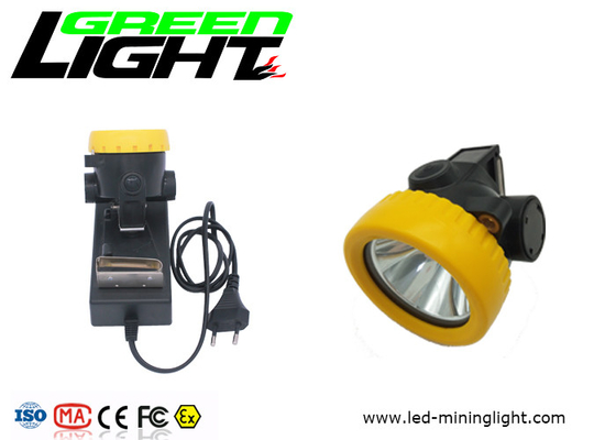0,74W 230mA 4000lux Led Miners Cap Lamp IP67 Wodoodporna górnicza lampa górnicza Led