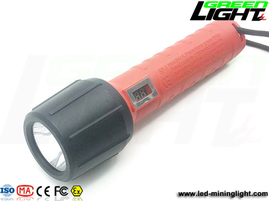 3000 luksów 2200 mAh Latarka przeciwwybuchowa IP68 450 lumenów