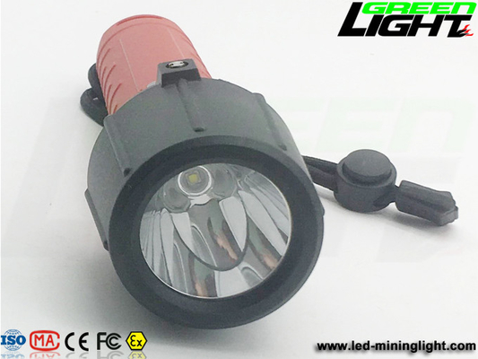 3000 luksów 2200 mAh Latarka przeciwwybuchowa IP68 450 lumenów