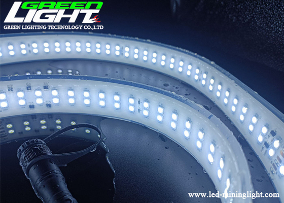SMD2835 AC110V LED Neon Strip Lights Biały kolor silikonowy dwurzędowy