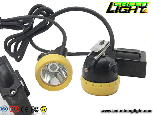 450mA 216Lum Underground Mining Cap Lampy Akumulatorowa lampa czołowa Led 1,67W