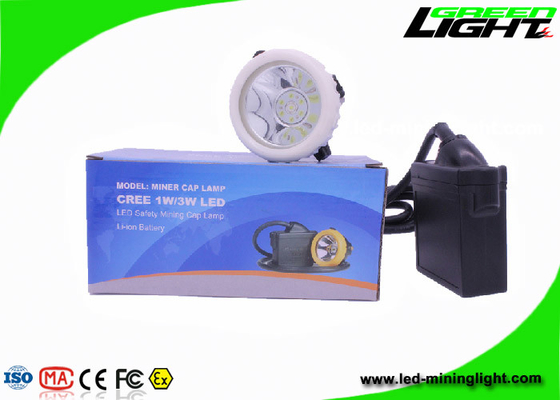 216lum 450mA Lampa czołowa LED Miners 3.7V Przenośne lampy górnicze LED KL5LM