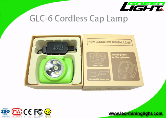1,78W 232LM LED Bezprzewodowa lampa górnicza 6800mAh IP68 Wodoodporna68