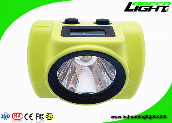 Ekran OLED 6,8 Ah Bezprzewodowa lampa górnicza 18000 luksów Ładowanie przez USB