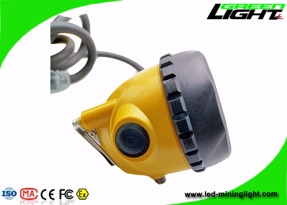 850mA 10,4Ah Lampa LED Miners Cap 25000Lux z lampą błyskową kablową