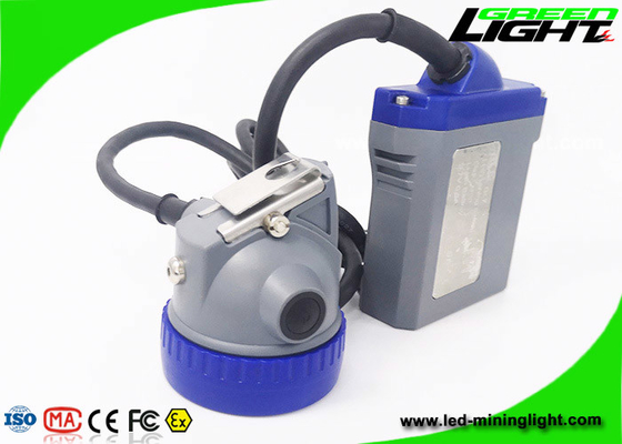 144um 10000lux Górnicza lampa do hełmu ochronnego, przewodowa, 22 godziny