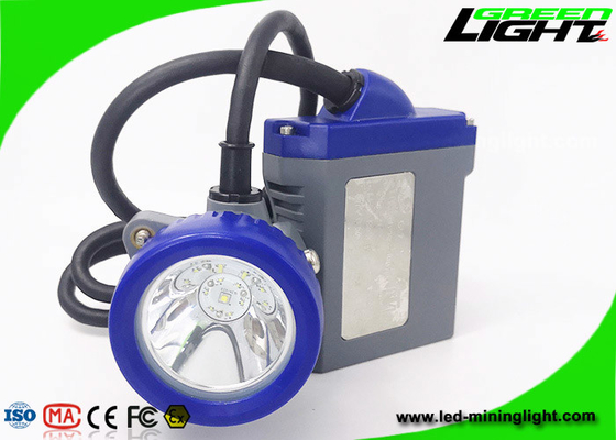 144um 10000lux Górnicza lampa do hełmu ochronnego, przewodowa, 22 godziny