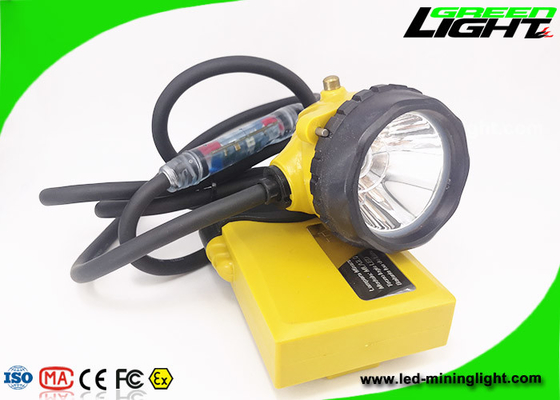 10,4 Ah 25000lux Miners Led Light Corded Cable Aluminiowy kubek MSHA