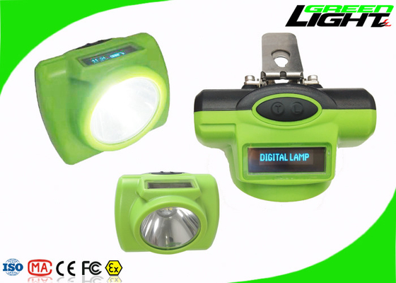 1,78W 232LM bezprzewodowa lampa górnicza 6800mAh z ekranem OLED