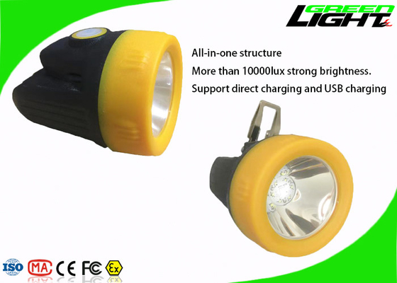 200mA 143LUM Cordless Miners Lampa czołowa 3.8Ah Akumulatorowa lampa czołowa LED