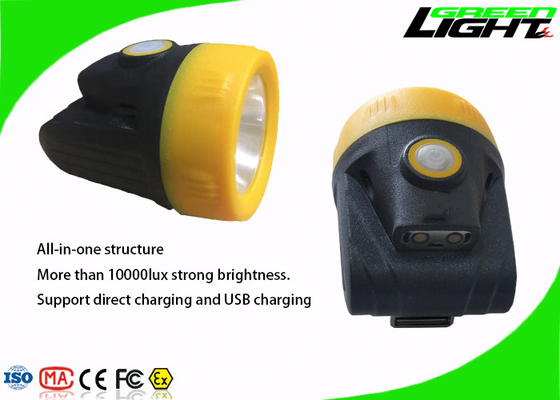 200mA 143LUM Cordless Miners Lampa czołowa 3.8Ah Akumulatorowa lampa czołowa LED