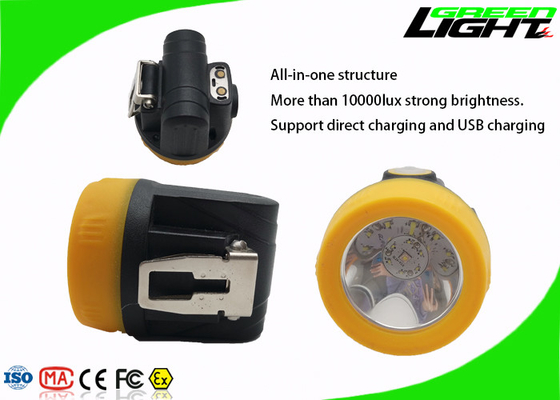 200mA 143LUM Cordless Miners Lampa czołowa 3.8Ah Akumulatorowa lampa czołowa LED